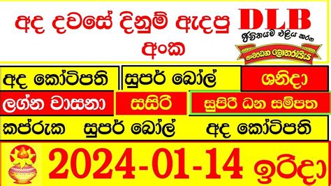 lotharai dinum|DLB Lottery Results .